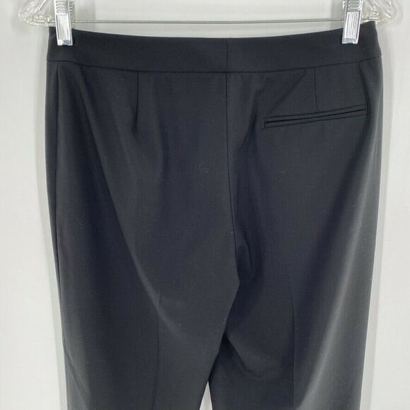 Lafayette 148 Menswear Womens Trousers Dress Pants Wool Blend Pleated Black 2 - Picture 7 of 7